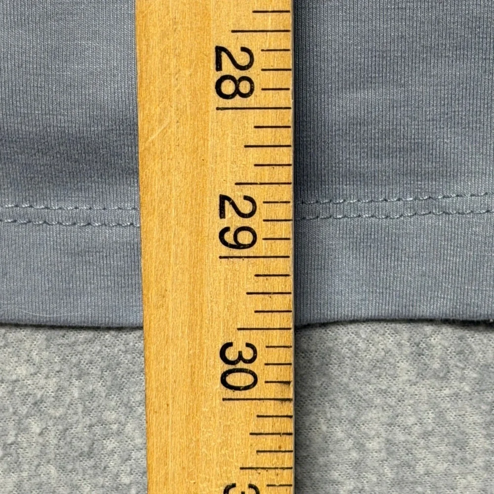 Cuts Clothing Mens Long Sleeve‎ Henley Gray Pyca Pro Curve Hem Shirt